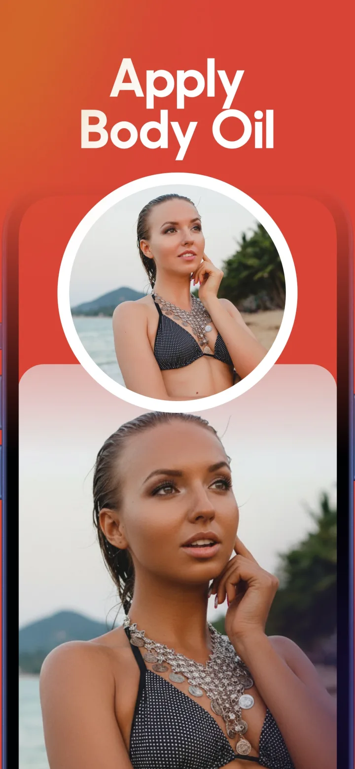 Tanning App — Apply Body Oil